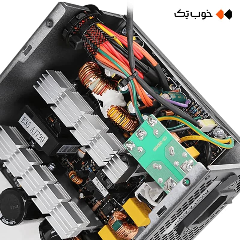 پاور 350 وات غیر ماژولار اوست مدل GT-AV350-BW — تصویر ۵