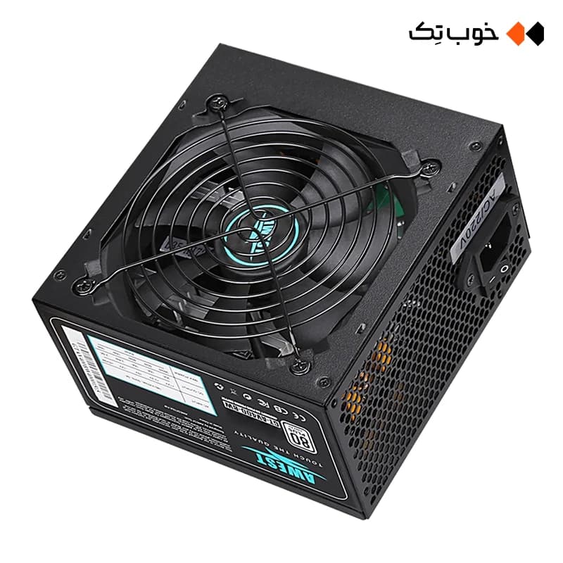 پاور 350 وات غیر ماژولار اوست مدل GT-AV350-BW — تصویر ۳