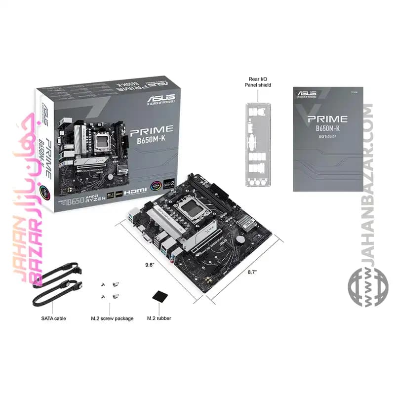 مادربرد ایسوس ASUS PRIME B650M-R — تصویر ۱۰