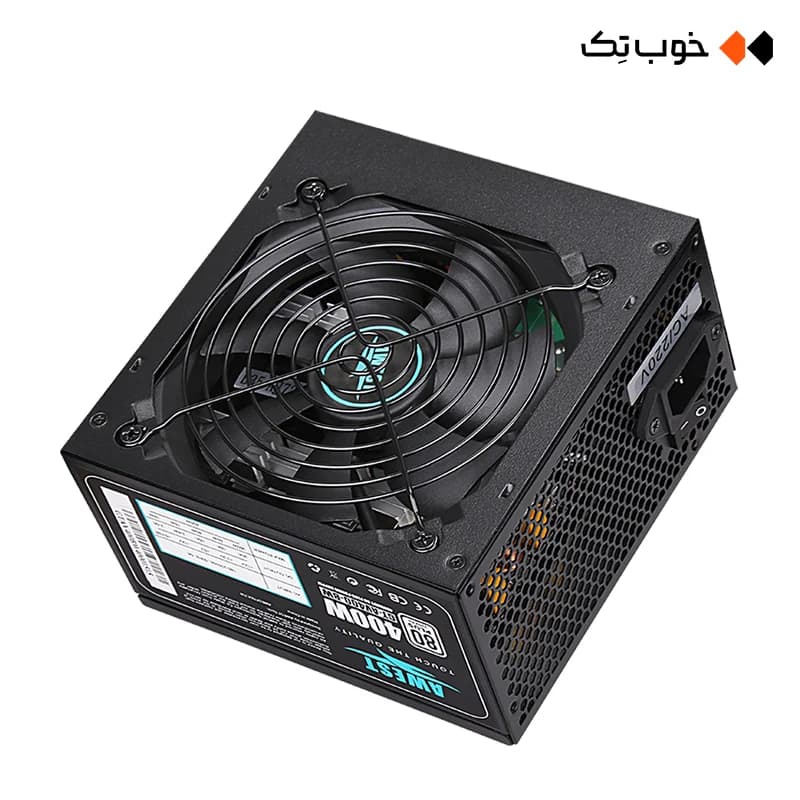 پاور 400 وات غیر ماژولار اوست مدل GT-AV400-BW — تصویر ۳