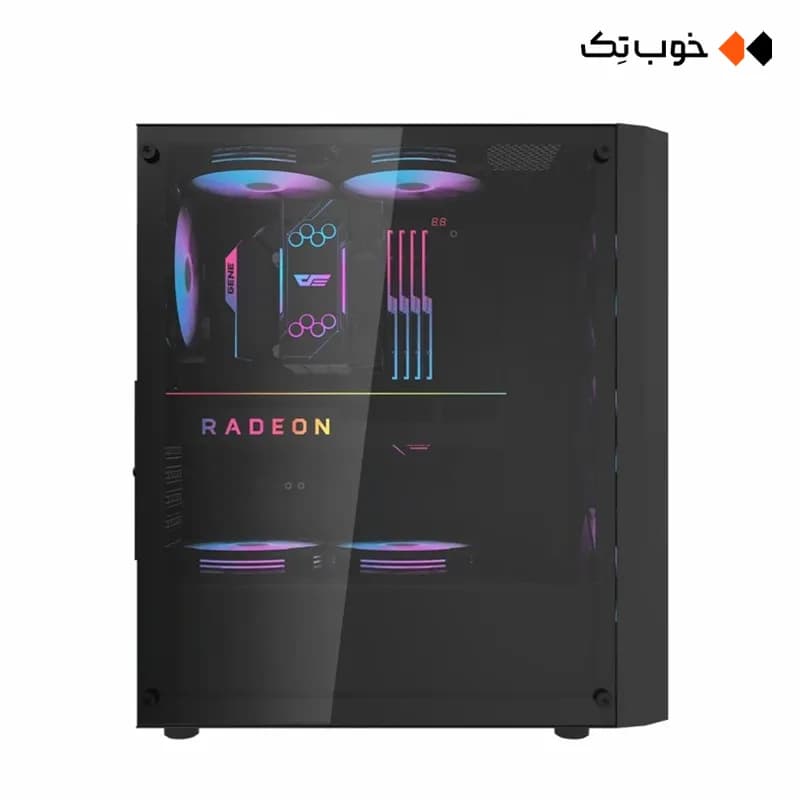 کیس گیمینگ دارک فلش DARKFLASH DK351 — تصویر ۴