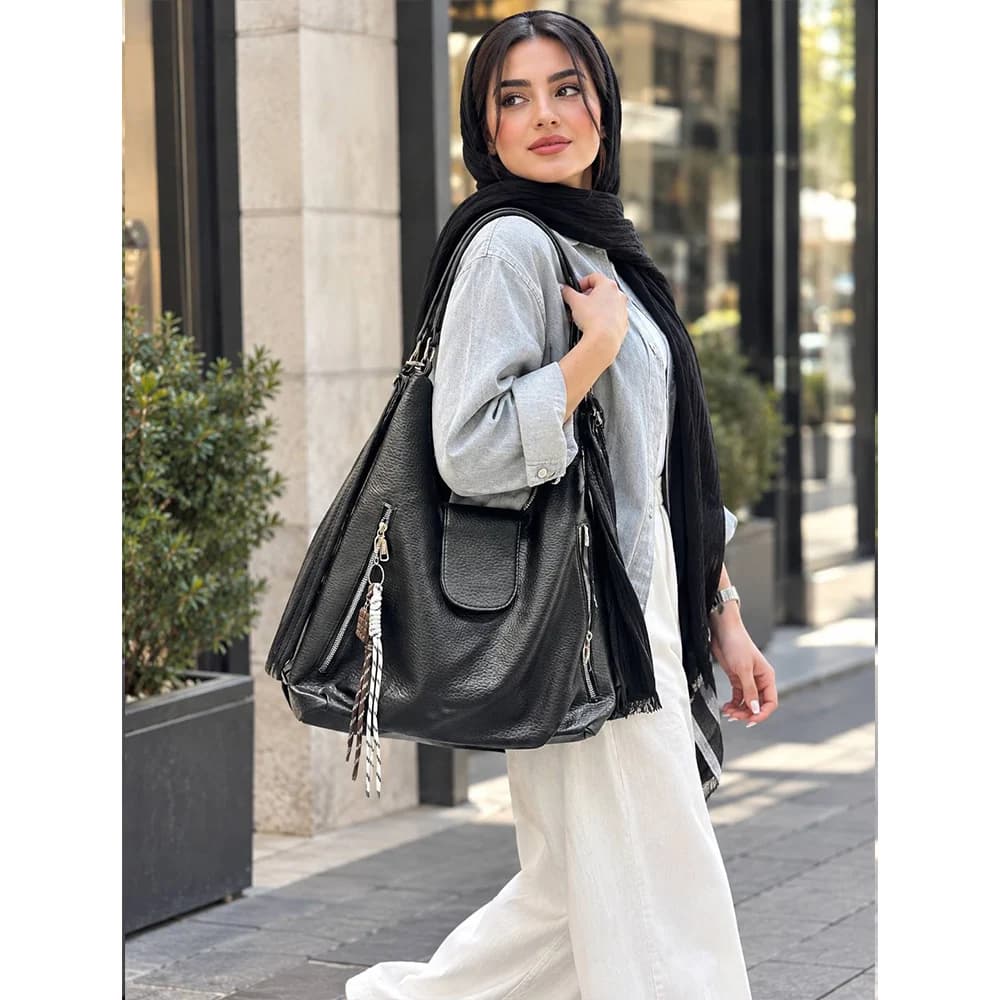 کیف دوشی کوله شو زنانه مدل 754 — تصویر ۲