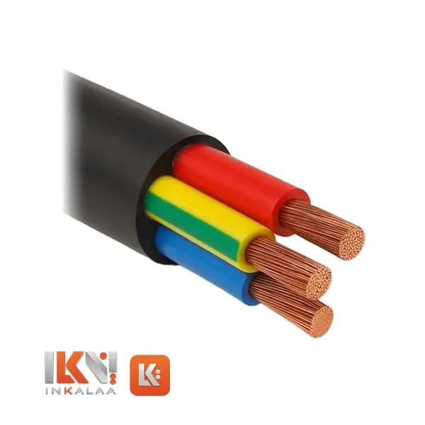 کابل افشان NYMHY – ‏4 رشته ای سطح مقطع 6 میلیمترمربع سیمپود