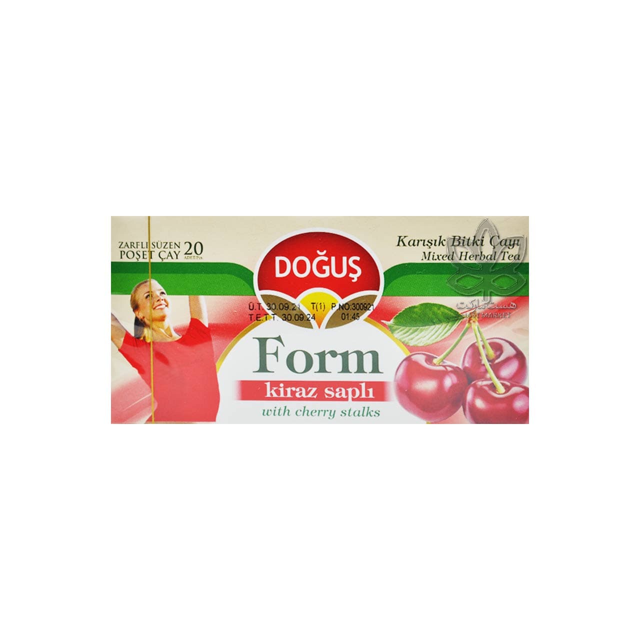 چای چند گیاه لاغری آلبالو ۲۰ عدد فرم دوقوش – dogus — تصویر ۲