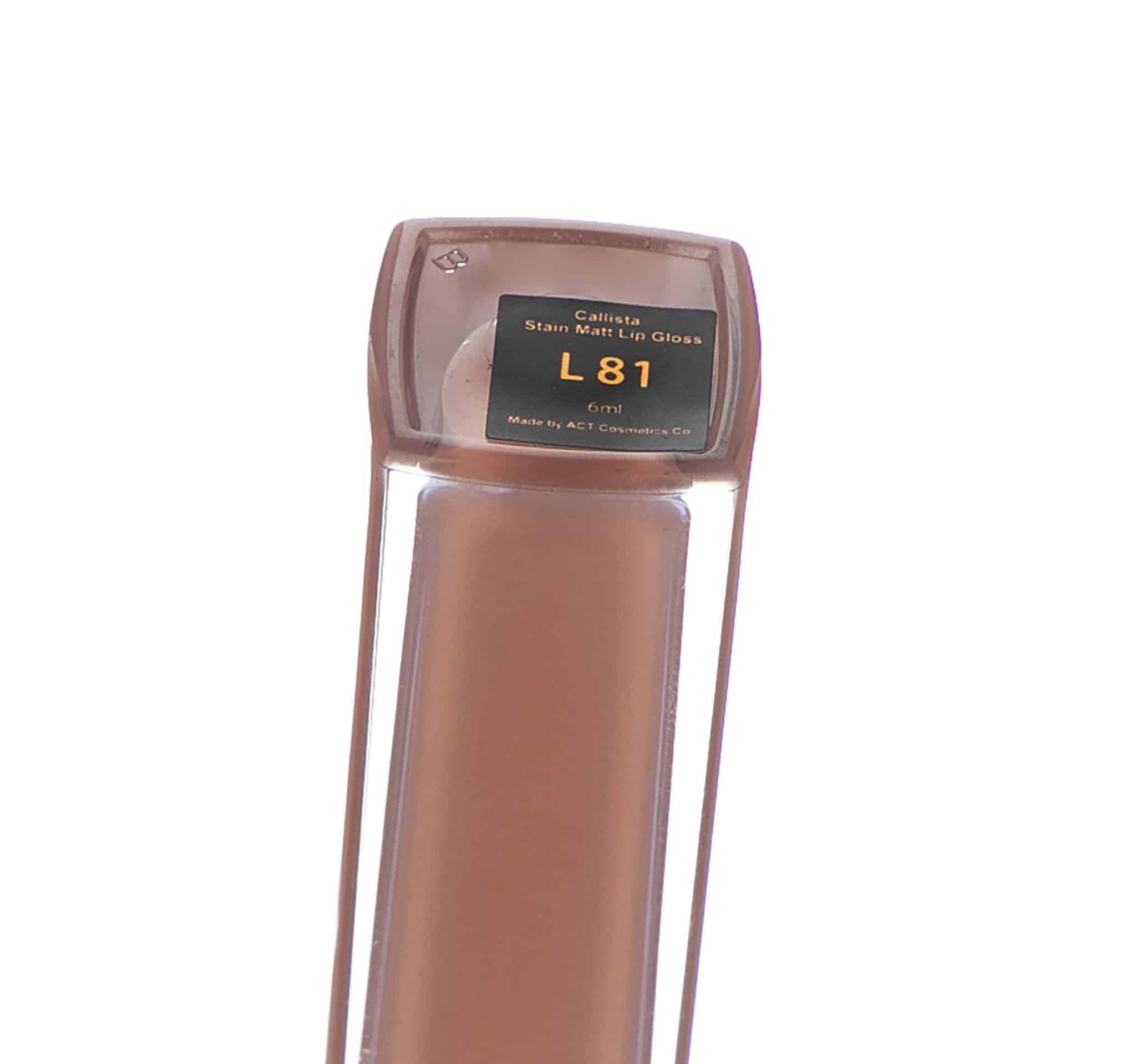 رژ لب مایع کالیستا مات شماره L81 — تصویر ۵