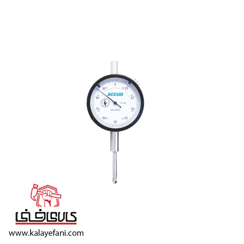 ساعت اندیکاتور اینچی 0.25 اینچ آکاد ( با گارانتی شرکتی) مدل 11-006-225 — تصویر ۲