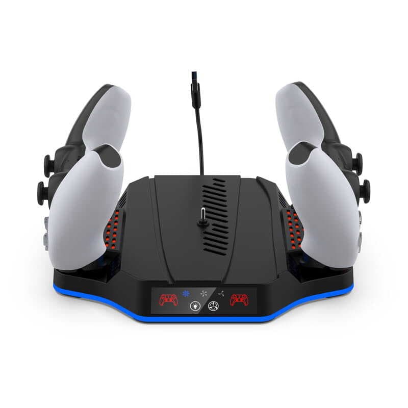 خنک کننده و شارژر دسته PS5 Slim/PS5 Pro دابی TP5-3583 — تصویر ۲