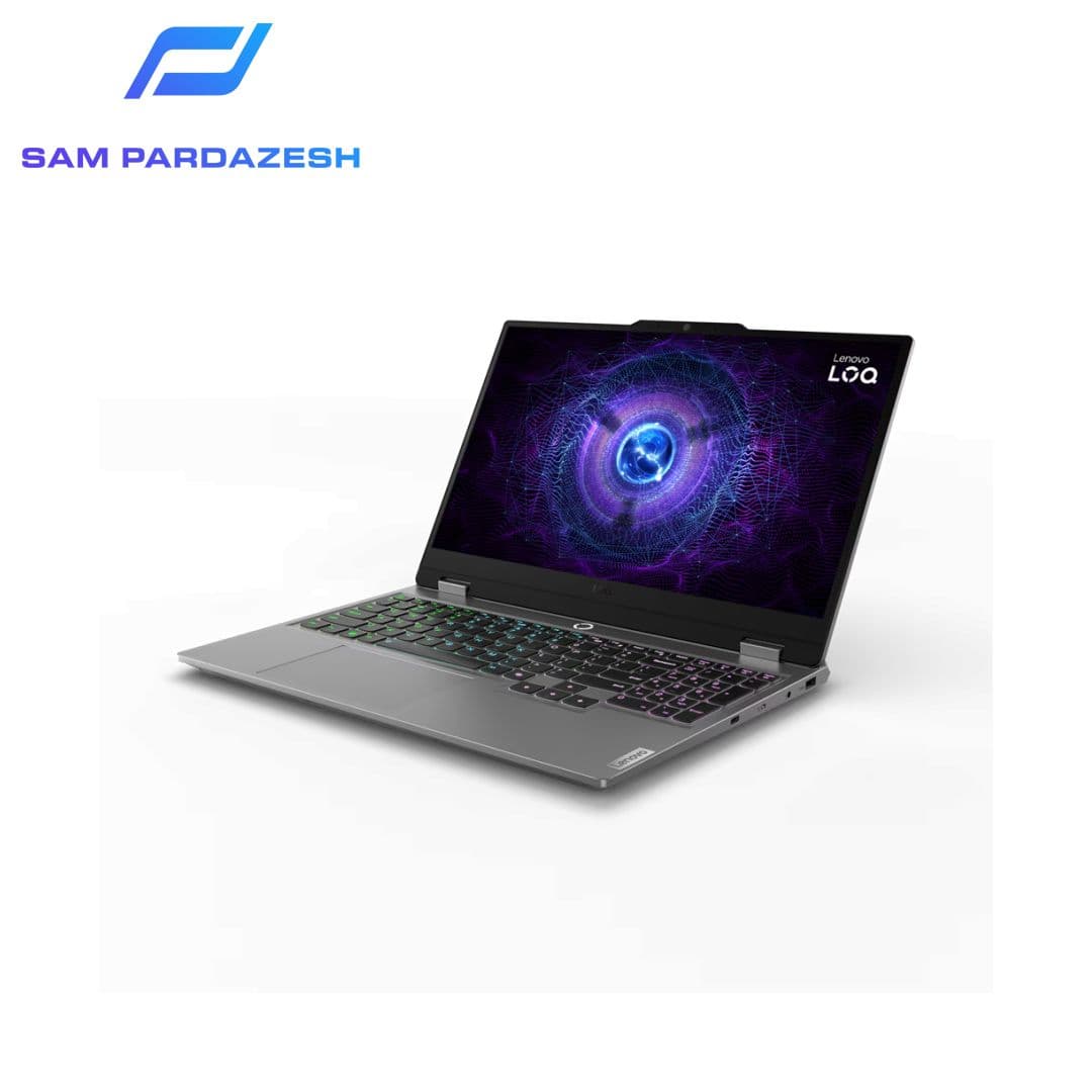 لپ تاپ گیمینگ لنوو 15.6 اینچی LOQ 15IRX9 Core i7 13650HX 32GB 512GB SSD RTX3050 6GB — تصویر ۳