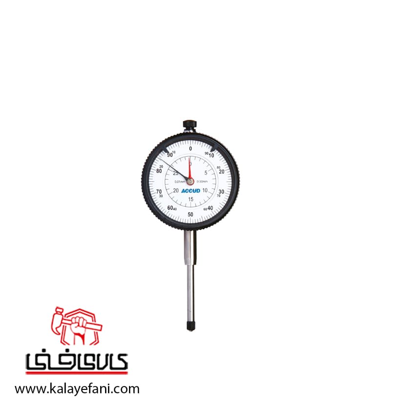 ساعت اندیکاتور 25 میلی متر آکاد ( با گارانتی شرکتی) مدل 11-025-229 — تصویر ۲