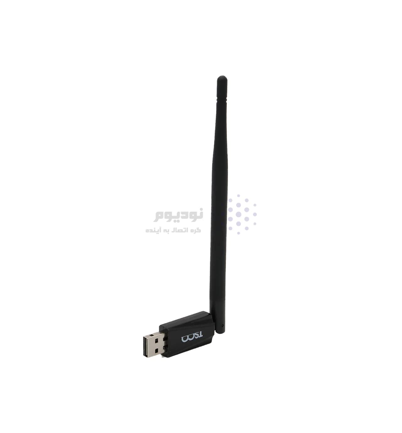 کارت شبکه USB (دانگل وای فای) دارای آنتن اکسترنال TSCO مدل TW 1010 با سرعت 150Mbps — تصویر ۳