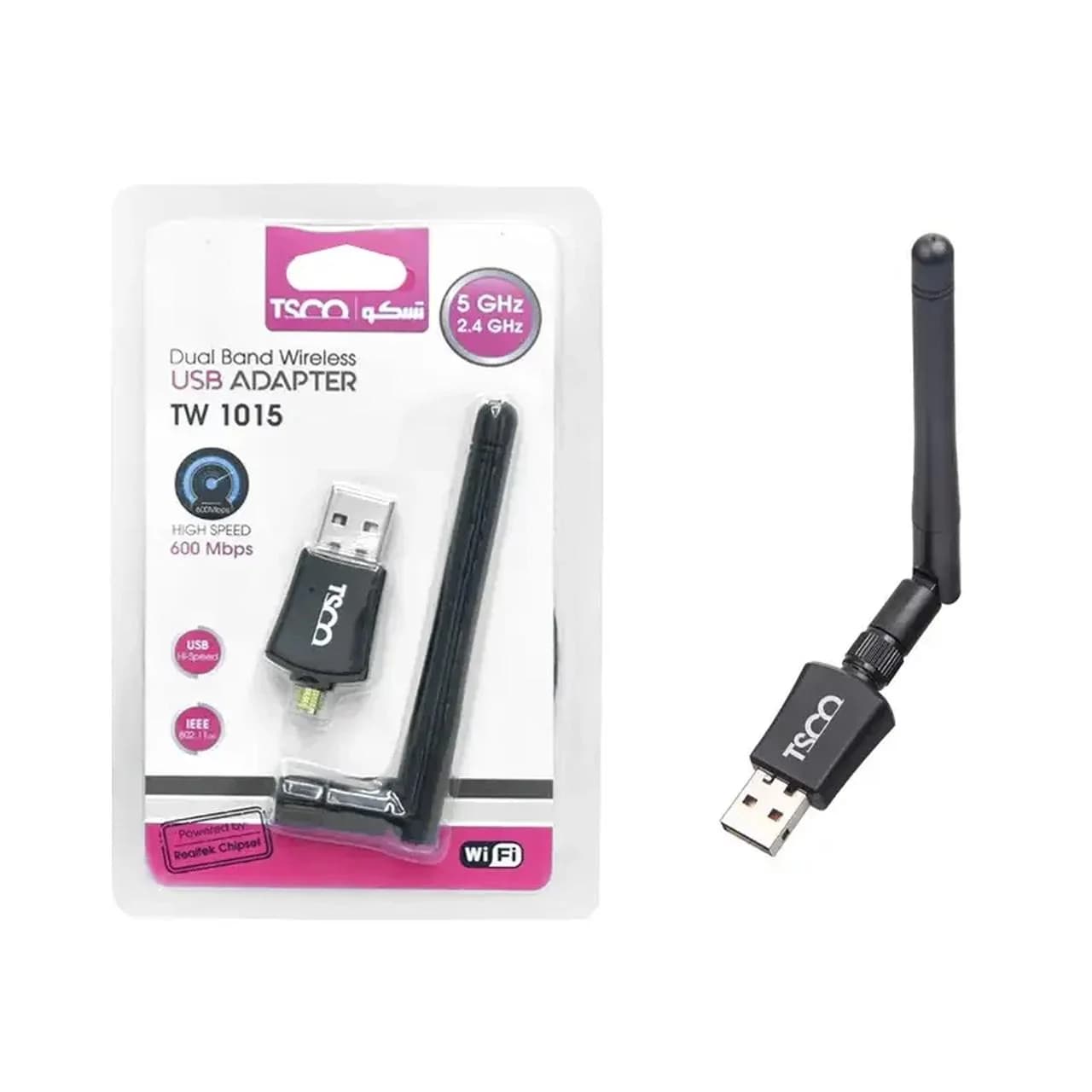 کارت شبکه TSCO مدل TW 1015 USB – مشکی