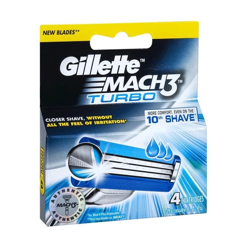 تیغ یدک مدل Mach 3 Turbo ژیلت