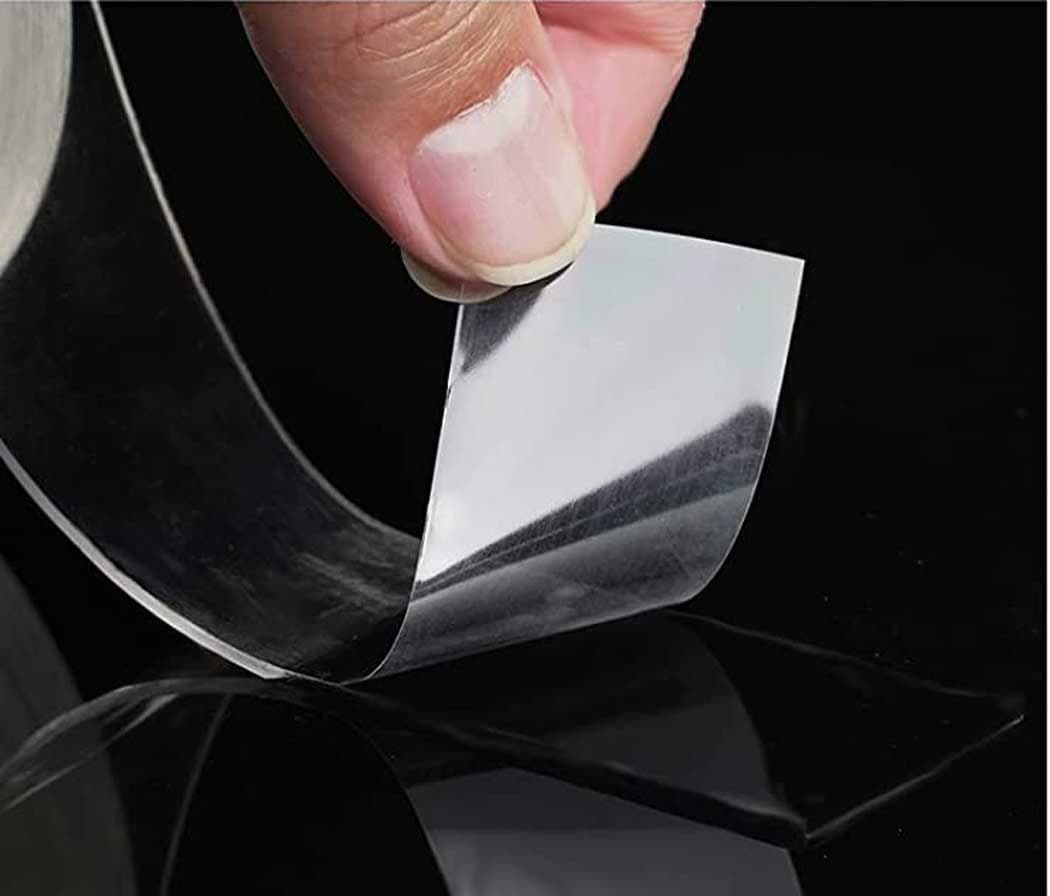نوار چسب دو طرفه شفاف متراژ 5m (مدل Double Sided) — تصویر ۴