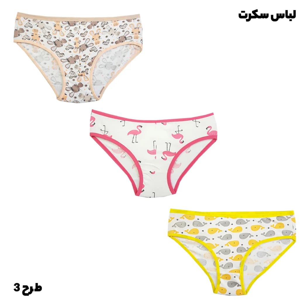 شورت نخی 2007 بسته 3 عددی — تصویر ۲