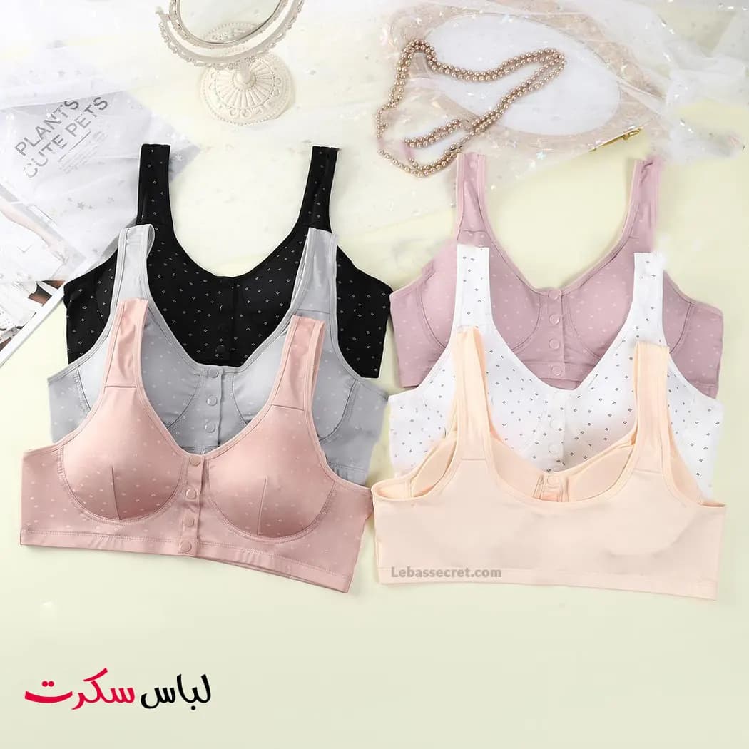 نیم تنه جلوبازشو نخی بدون فنر lebassecret635