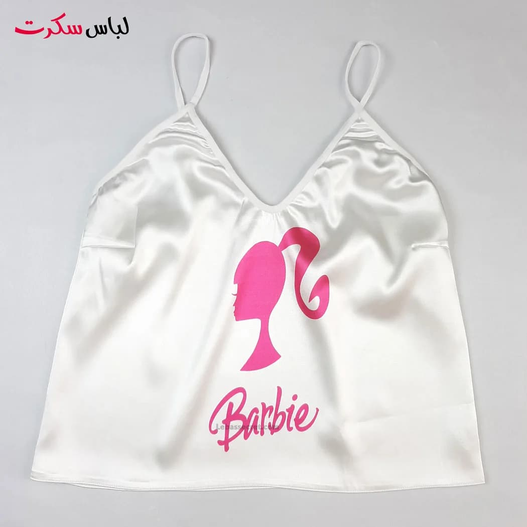 لباس خواب ساتن ابریشم باربی lebassecret1142 — تصویر ۳