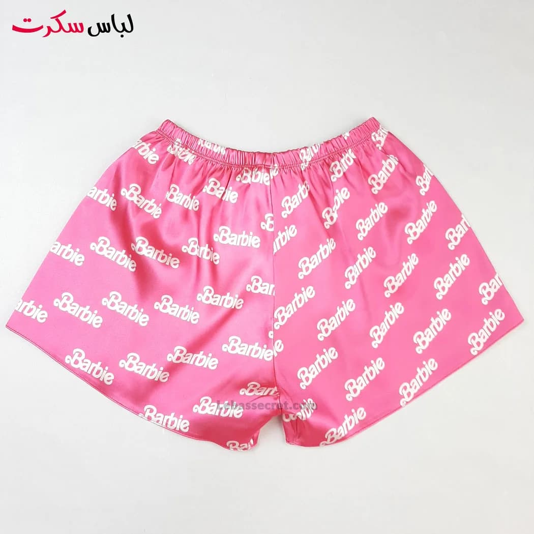 لباس خواب ساتن ابریشم باربی lebassecret1142 — تصویر ۵