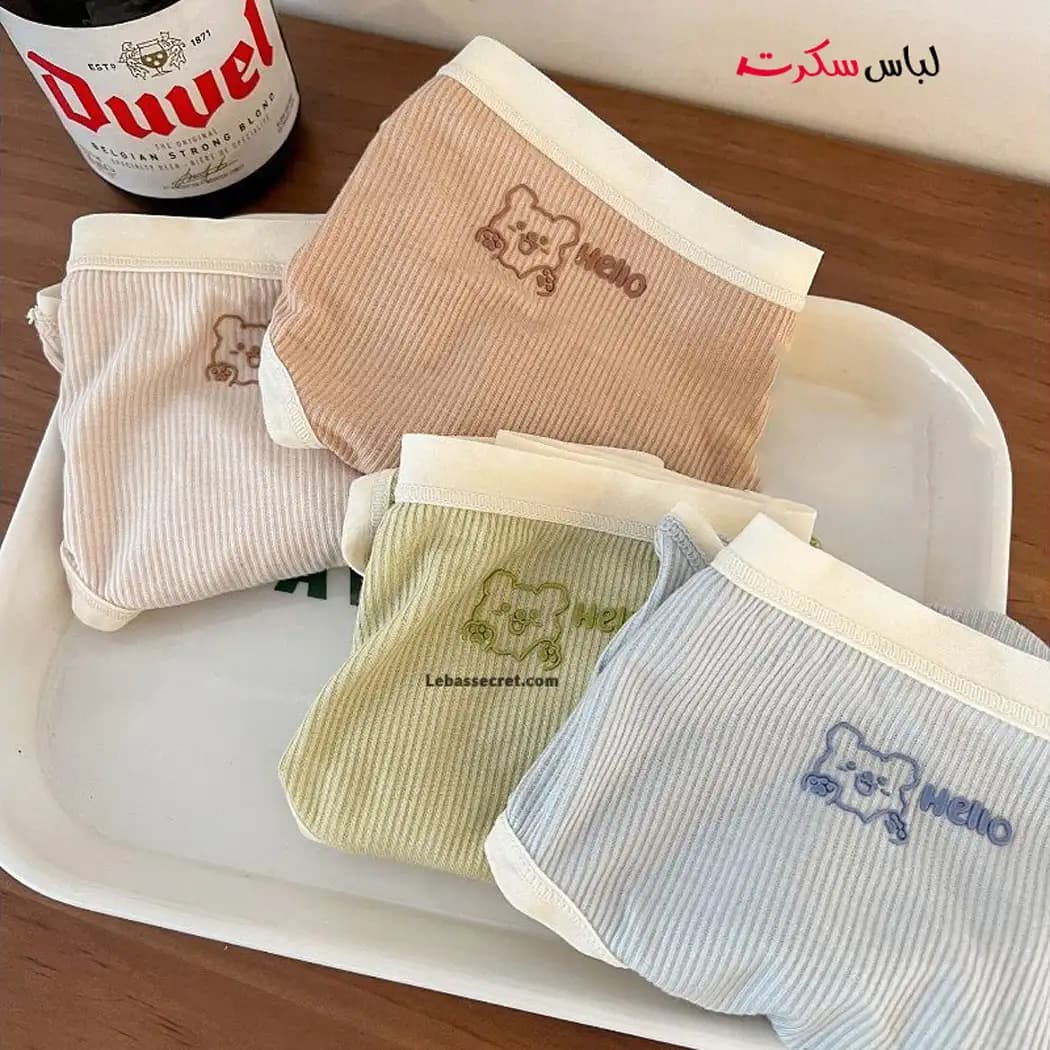 شورت فانتزی بسته 3 عددی Ls020 — تصویر ۲