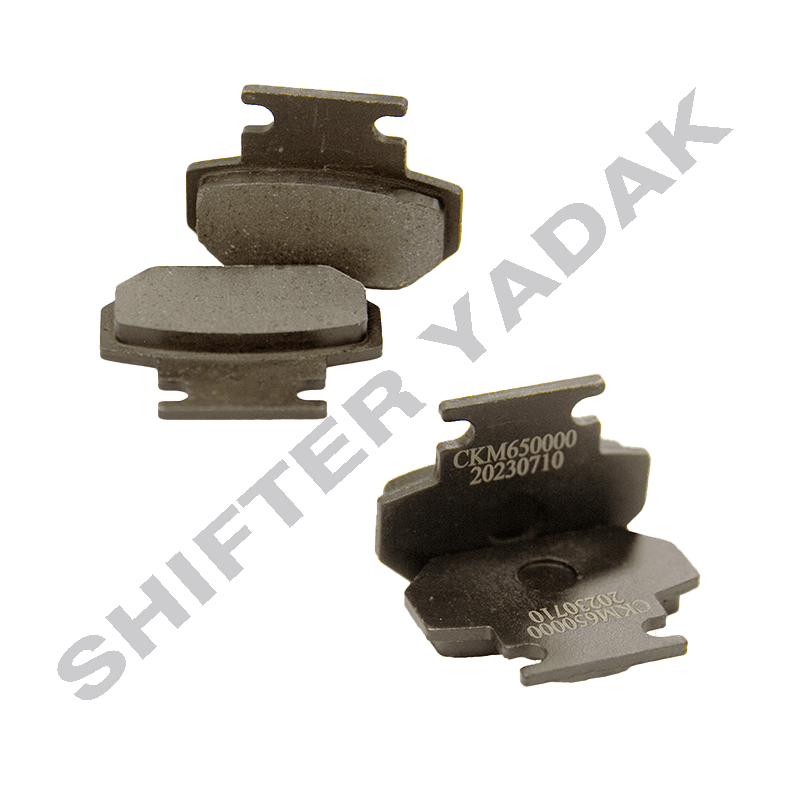 لنت ترمز دیسکی جلو کوچک طرح یاماها کد 27 با کد فنی (R-03-027) (کوکما) — تصویر ۲