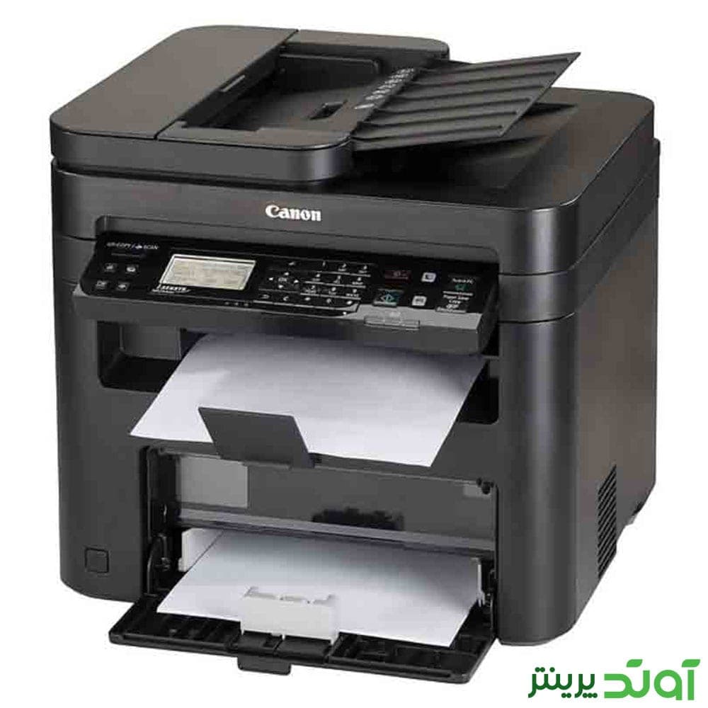 پرینتر چندکاره لیزری کانن Canon i-Sensys MF237w با گوشی — تصویر ۲