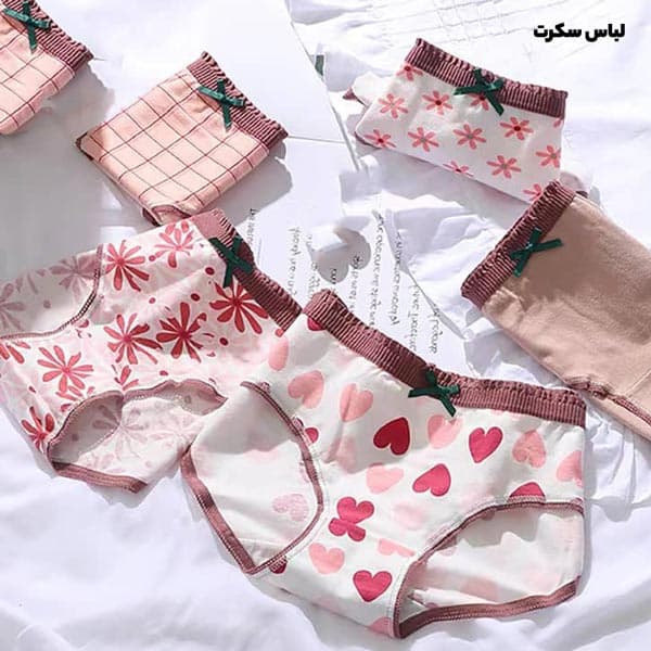 شورت نخی فانتزی پک 3عددی c88