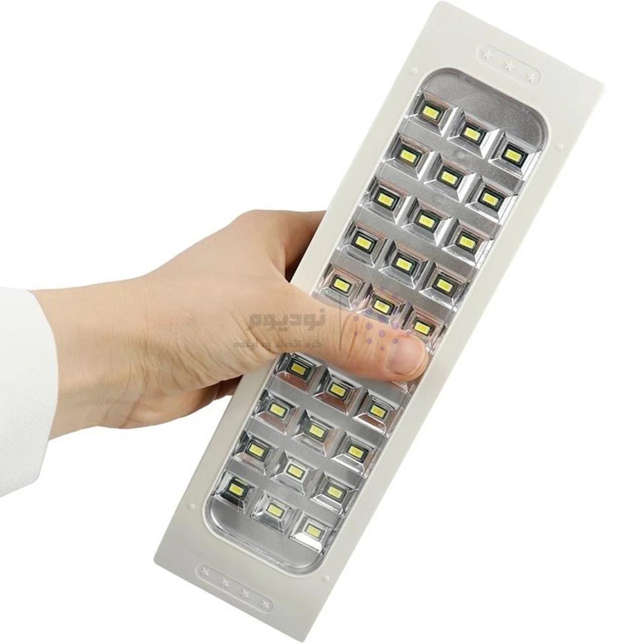 لامپ شارژی HGDUE مدل HG-716 LED – سفید — تصویر ۵
