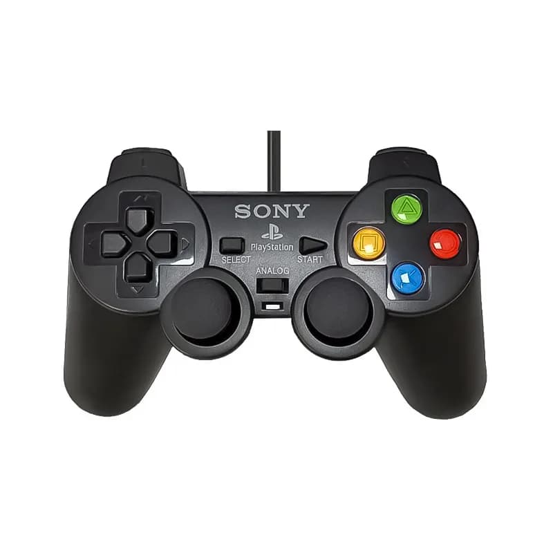 دسته بازی سیم ابریشمی آی سی دار سونی Playstation 2 – دکمه رنگی