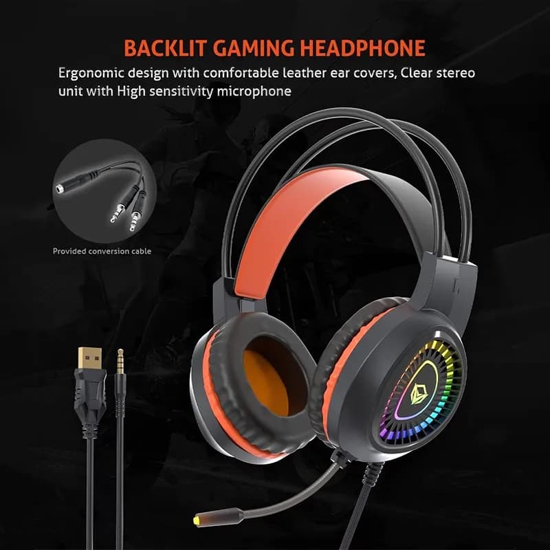 ست گیمینگ میشن مدل Meetion C505 4-in-1 Gaming — تصویر ۵