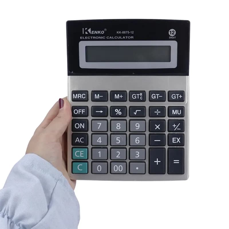 ماشین حساب کنکو مدل Kenko KK-8875-12 — تصویر ۳
