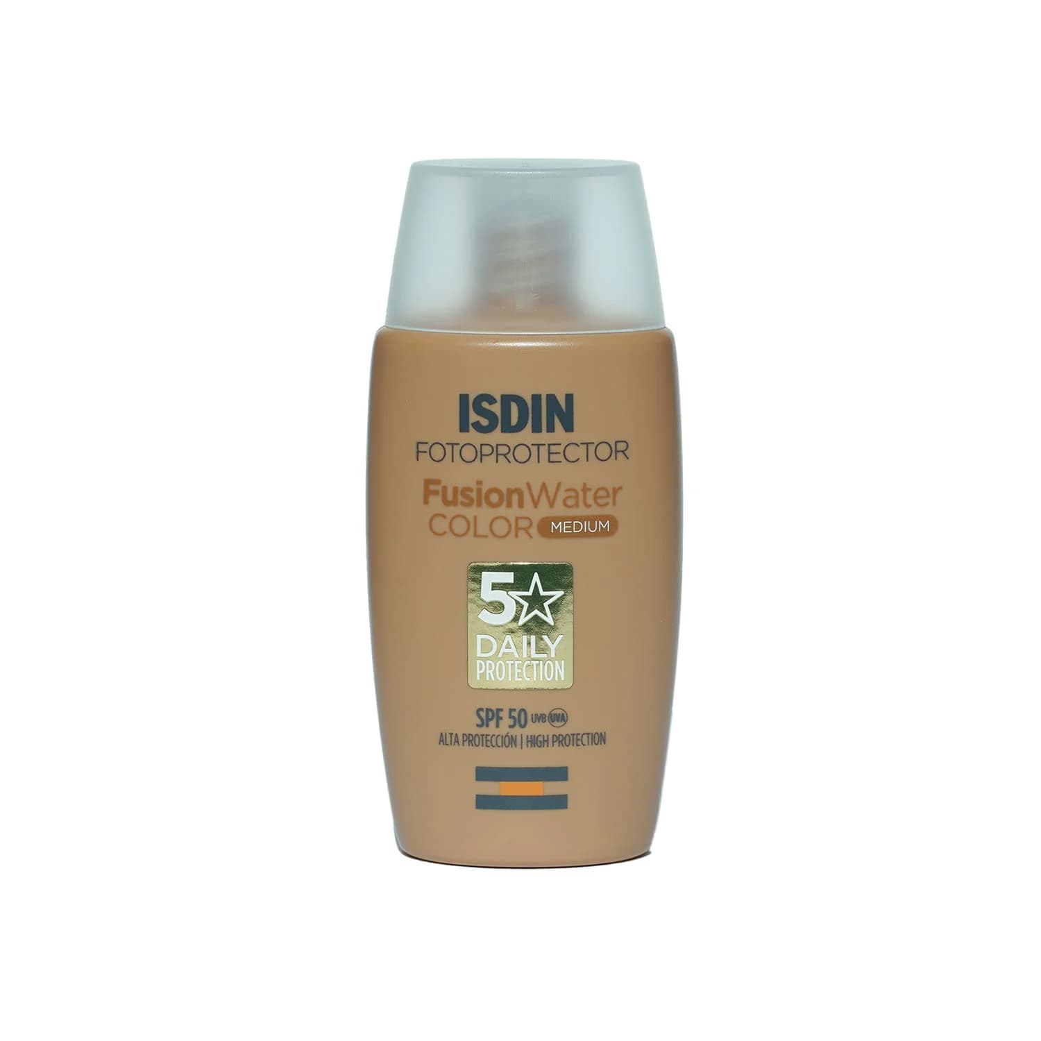 کرم ضد آفتاب رنگی ایزدین مدل Fusion Water medium — تصویر ۳