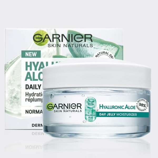 ژل مرطوب کننده و آبرسان عمیق روزانه حاوی عصاره آلوئه ورا و هیالورونیک اسید حجم 50 میل گارنیر — تصویر ۳