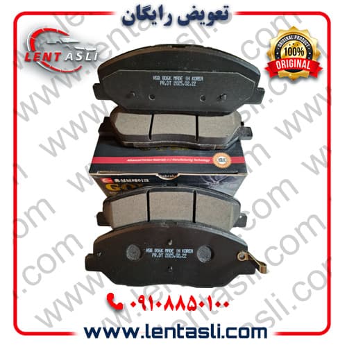 لنت ترمز جلو هیوندا سانتافه ۲۰۰۹ – ۲۰۰۷ برند گلد (Gold) اصلی کره