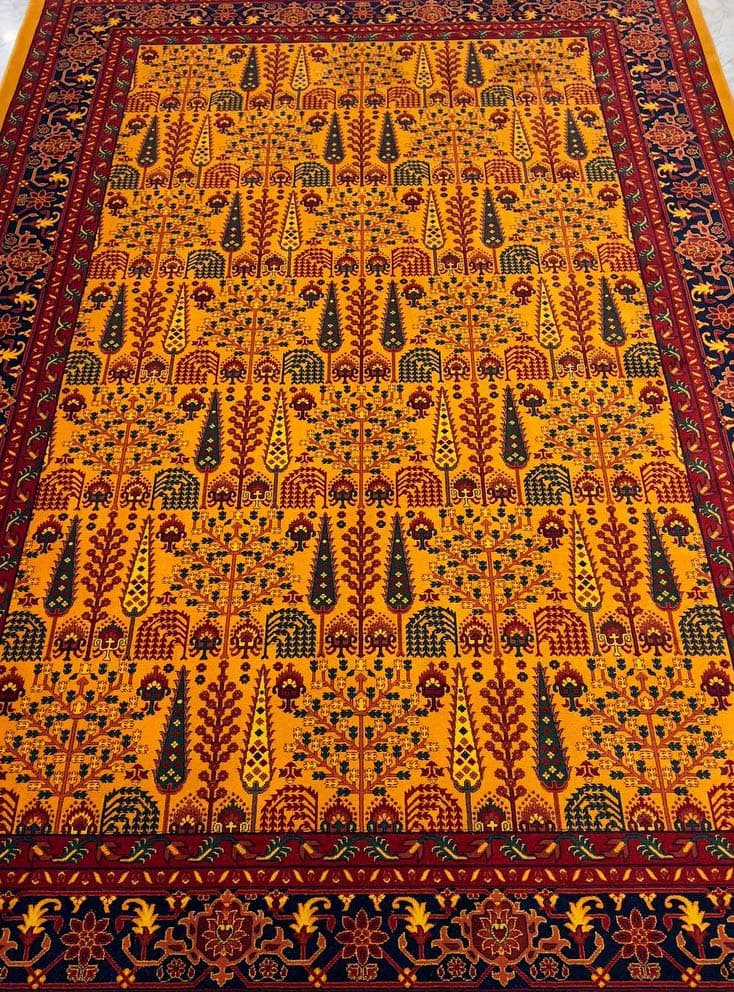 فرش بلوچ طرح درختی 5 700 شانه کد 58043 — تصویر ۲