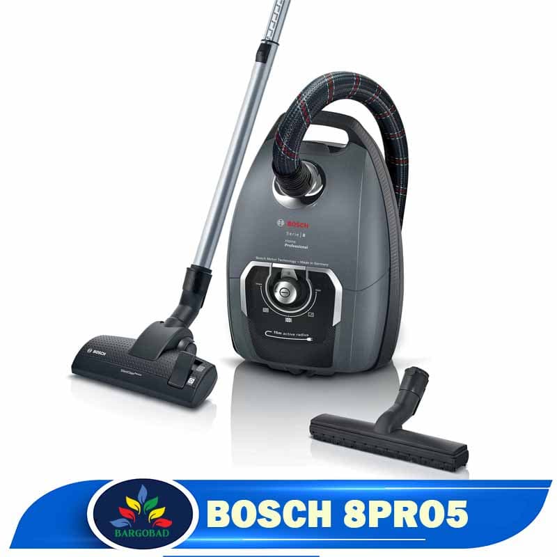 جاروبرقی بوش 1800 وات 8PRO5 مدل BGL8PRO5IR — تصویر ۹
