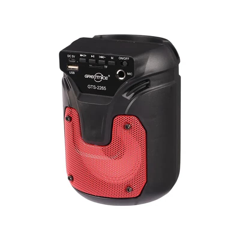 اسپیکر بلوتوثی قابل حمل گریت نایس مدل GTS-2265 به همراه میکروفون