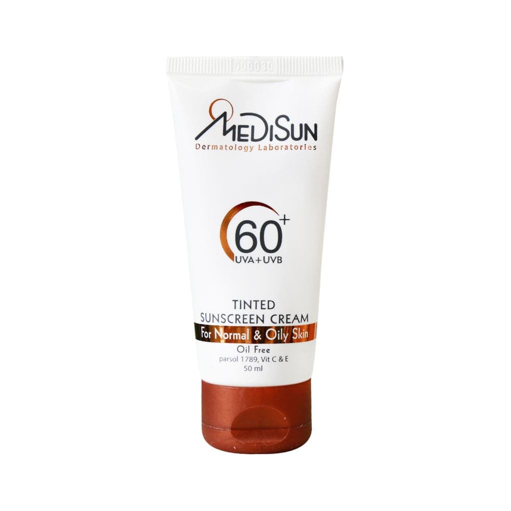 کرم ضد آفتاب پوست معمولی و چرب مدیسان SPF60