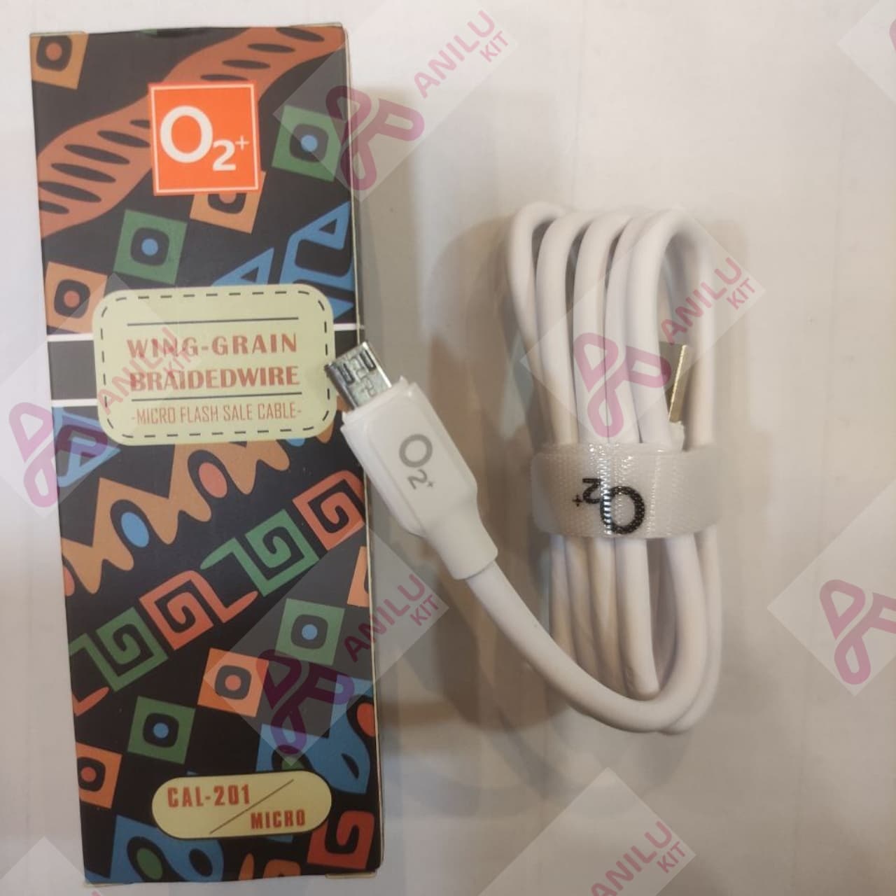 کابل شارژ اندروید تایپ سی wing- grain o2+ — تصویر ۲