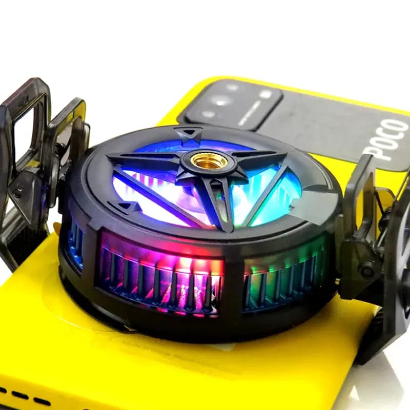 خنک کننده گوشی موبایل مدل X18N RGB — تصویر ۳