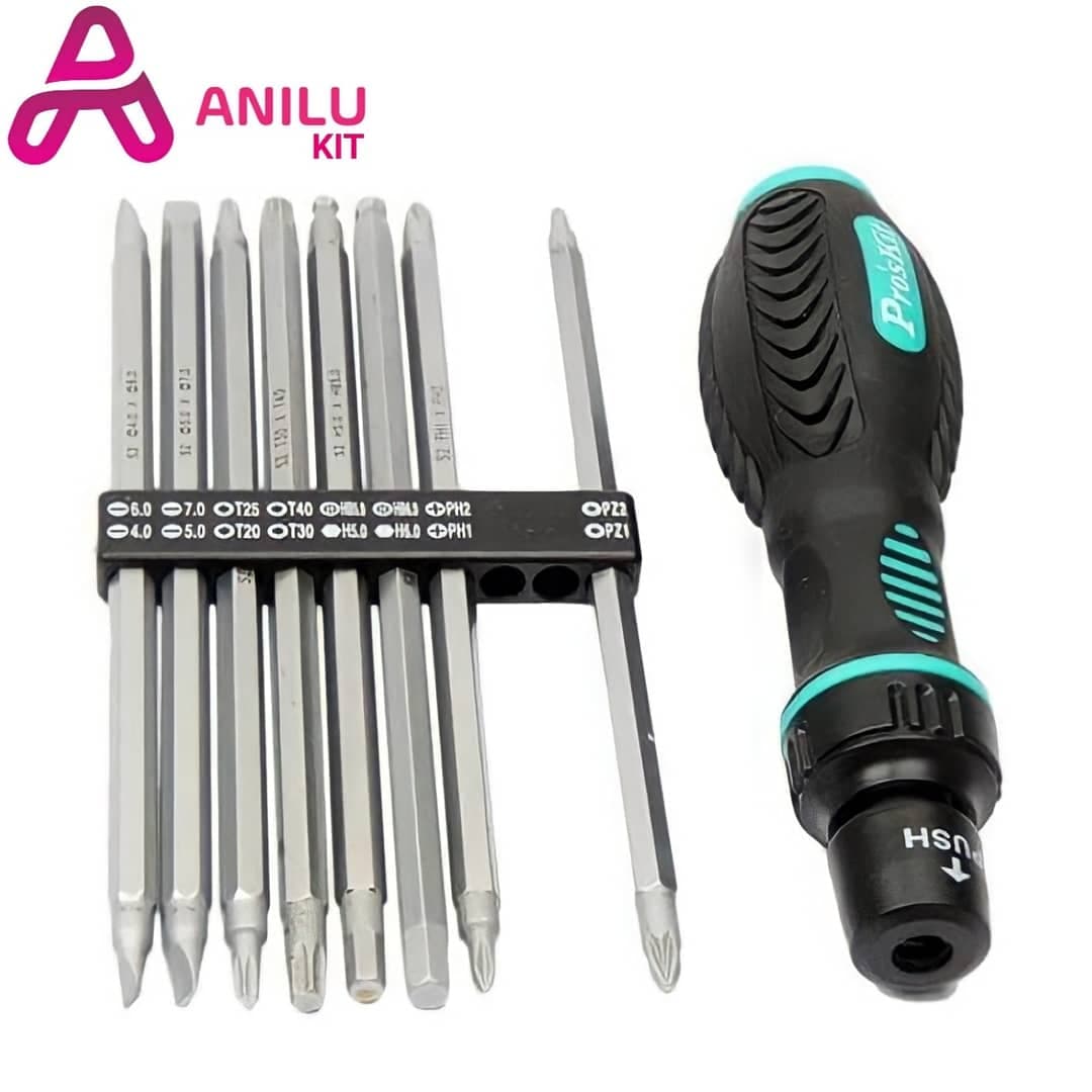 ست پیچ گوشتی جغجغه ای 16 تایی پروسکیت Proskit مدل SD-9816