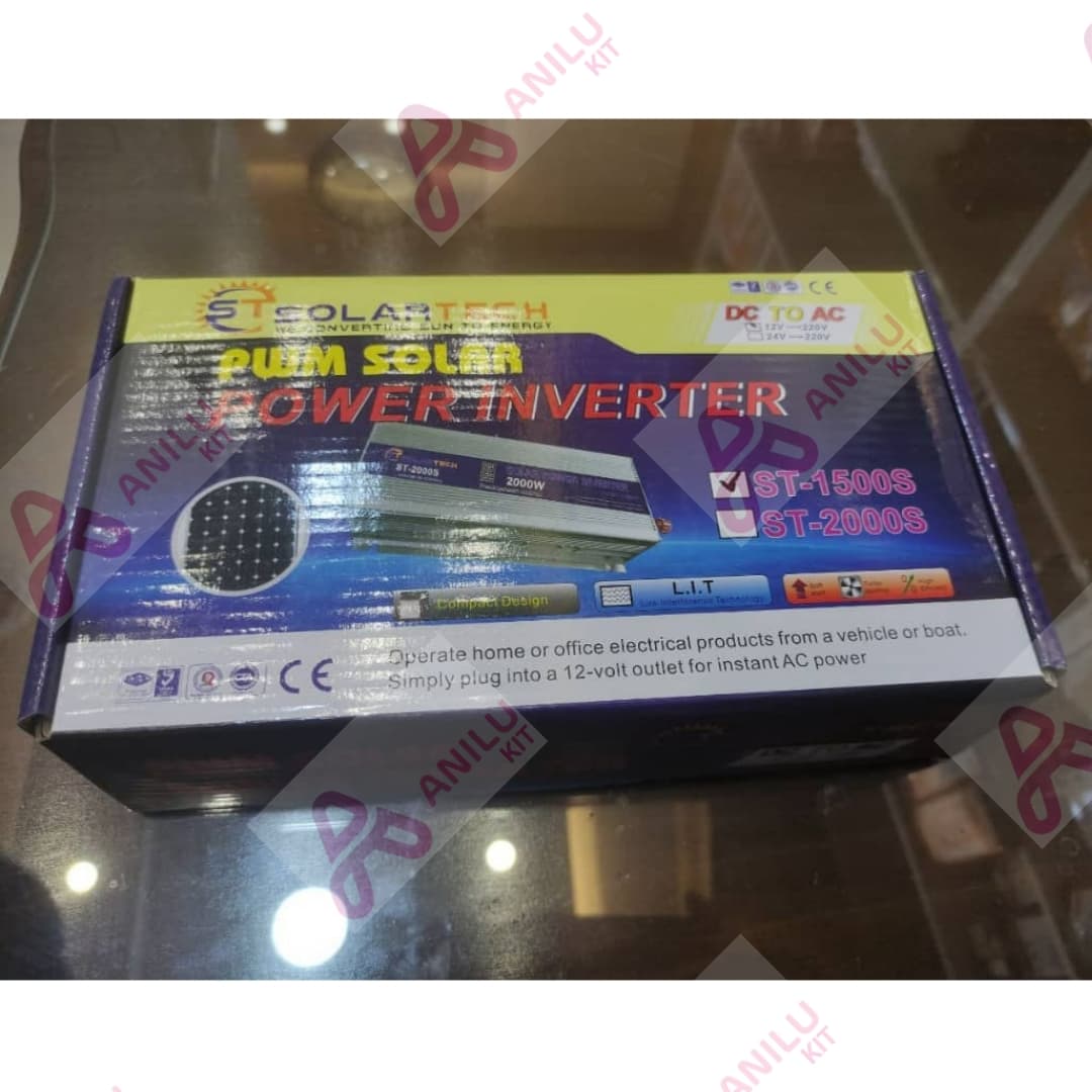 اینورتر مبدل برق خودرو 1500 وات SOLAR TECH — تصویر ۴