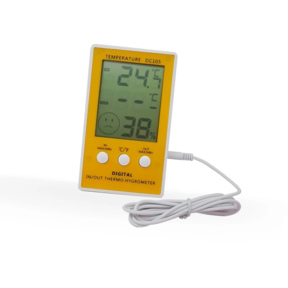دماسنج و رطوبت سنج دیجیتالی DC-105 — تصویر ۹