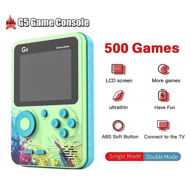 کنسول بازی قابل حمل گیم باکس مدل Game Box G5 — تصویر ۴