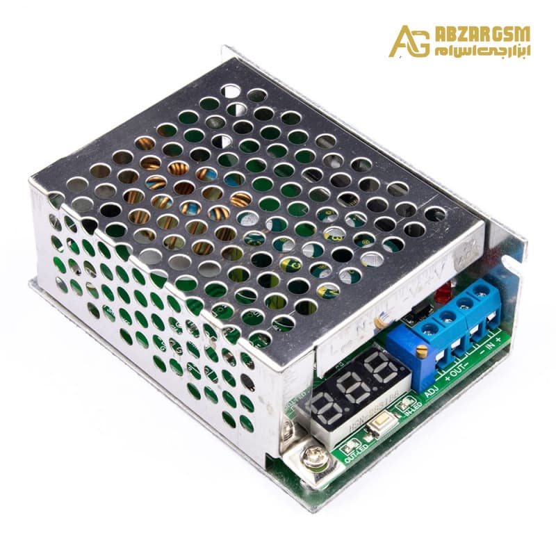 ماژول DC-DC کاهنده 10 آمپر 300W با نمایشگر ولتاژ — تصویر ۴