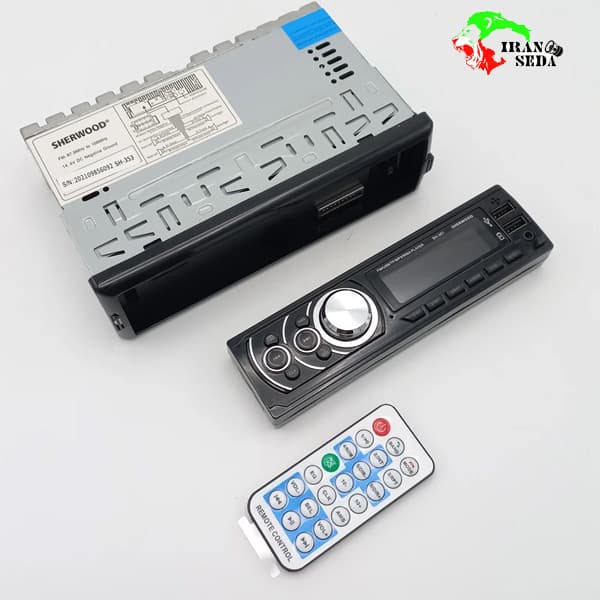 پخش دکلس پنل جدا شروود مدل SHERWOOD SH-351 — تصویر ۳