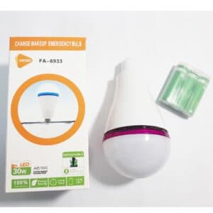 لامپ اضطراری شارژی سرپیچی 30 وات مدل FA-6933 — تصویر ۵