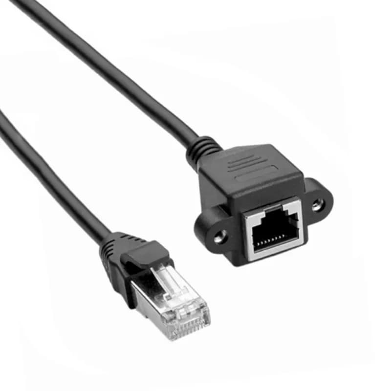 کابل افزایش طول شبکه CAT5 پنلی طول 50 سانتی متر