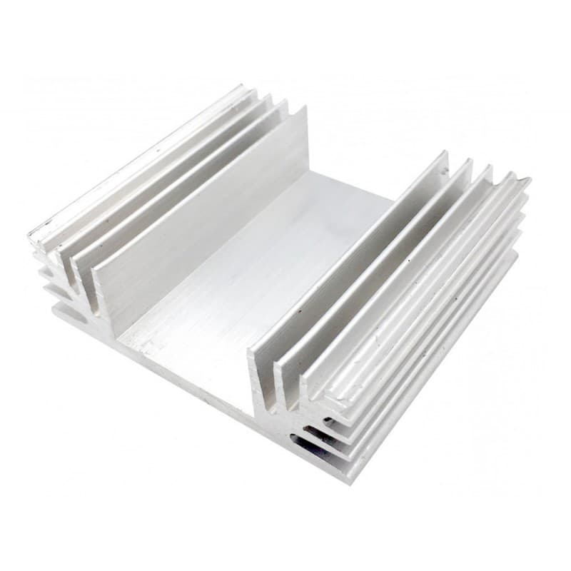 هیت سینک ۱۸ پره آلومینیومی ۶۵x60x20mm