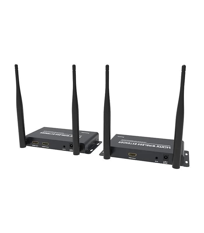 انتقال بی سیم تصویر HDMI با مسافت 200 متر تی سی تی مدل TC-HWX-200