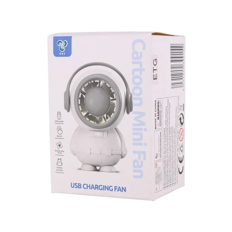 پنکه رومیزی شارژی Cute Mini Handheld مدل Fan 399 — تصویر ۳