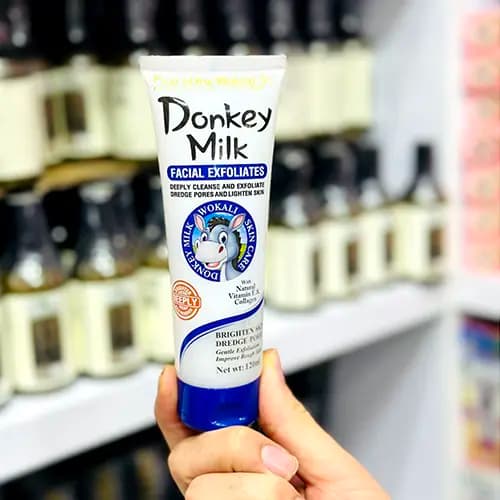 ژل اسکراب لایه بردار وکالی شیر الاغ — تصویر ۴